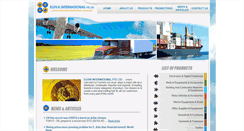 Desktop Screenshot of eluva.com.sg